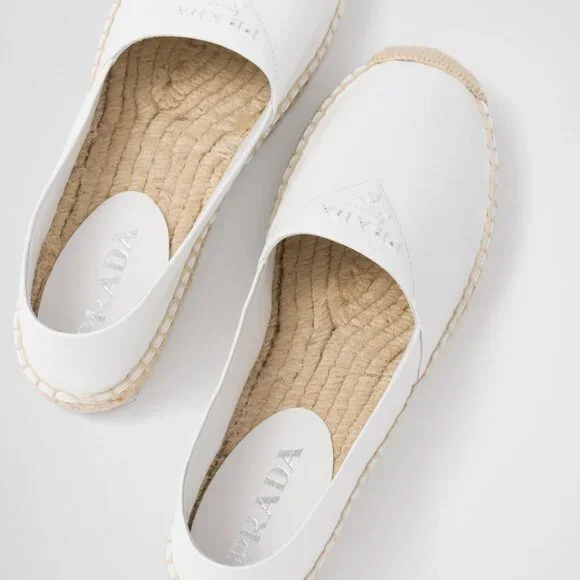 Prada | Nappa leather espadrilles - Picture 1 of 14